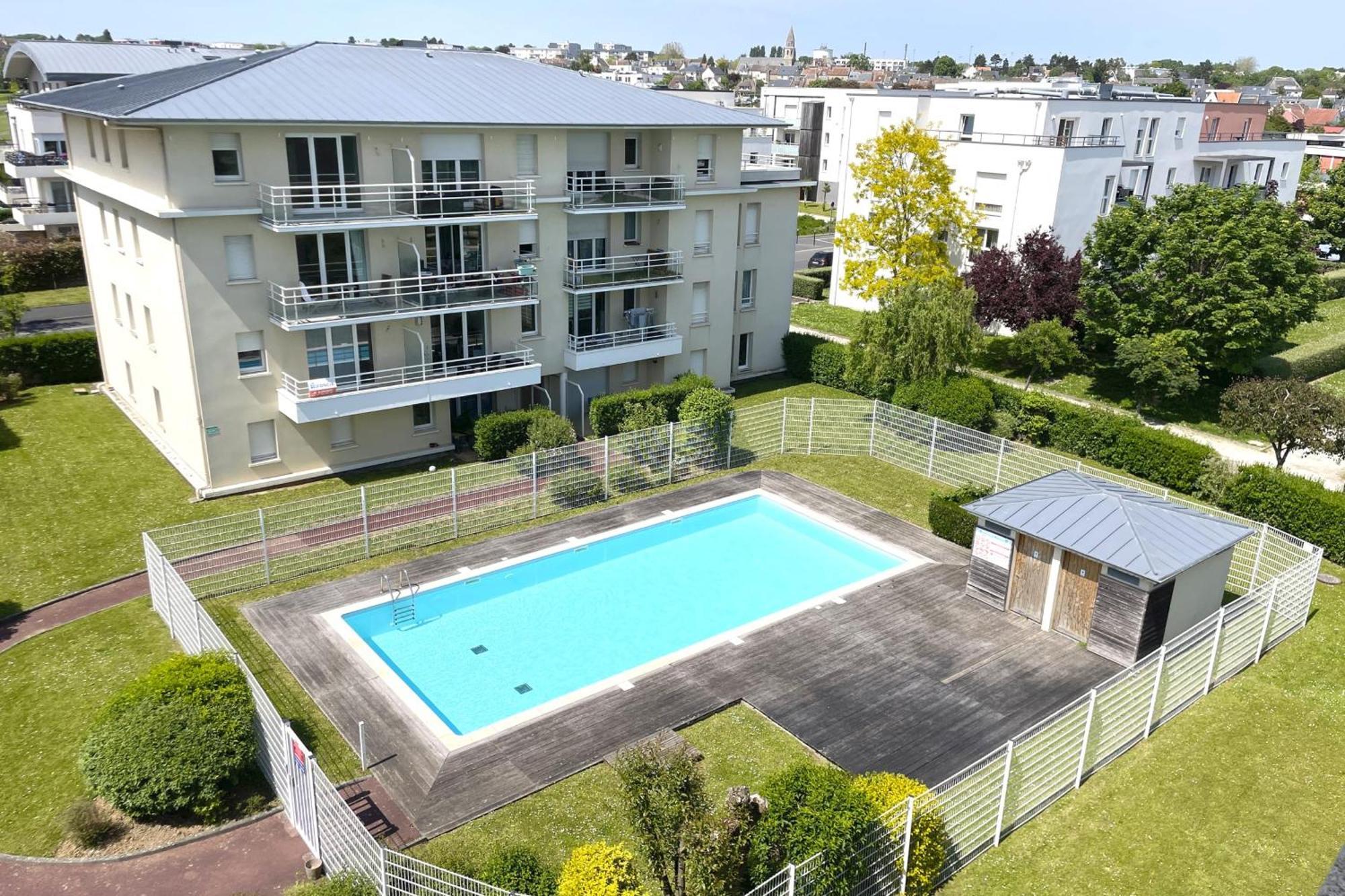 Le Rooftop - Terrasse - Parking - Piscine Caen Dış mekan fotoğraf