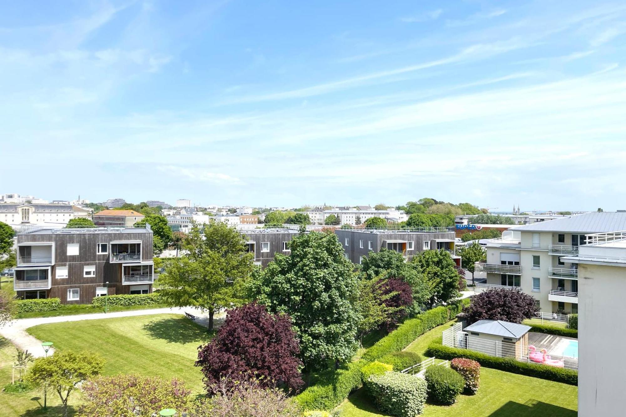 Le Rooftop - Terrasse - Parking - Piscine Caen Dış mekan fotoğraf